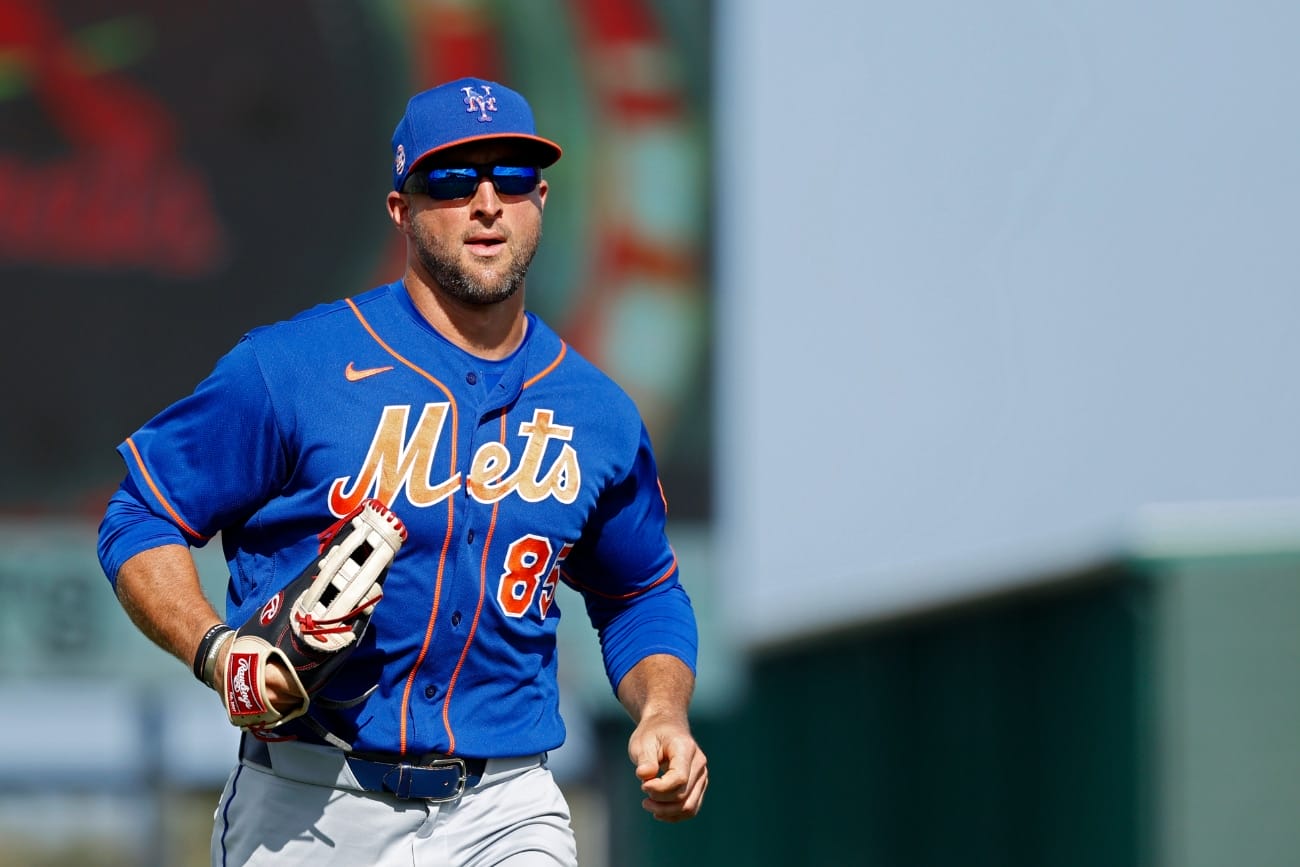 New York Mets Are Selling Tim Tebow Jerseys