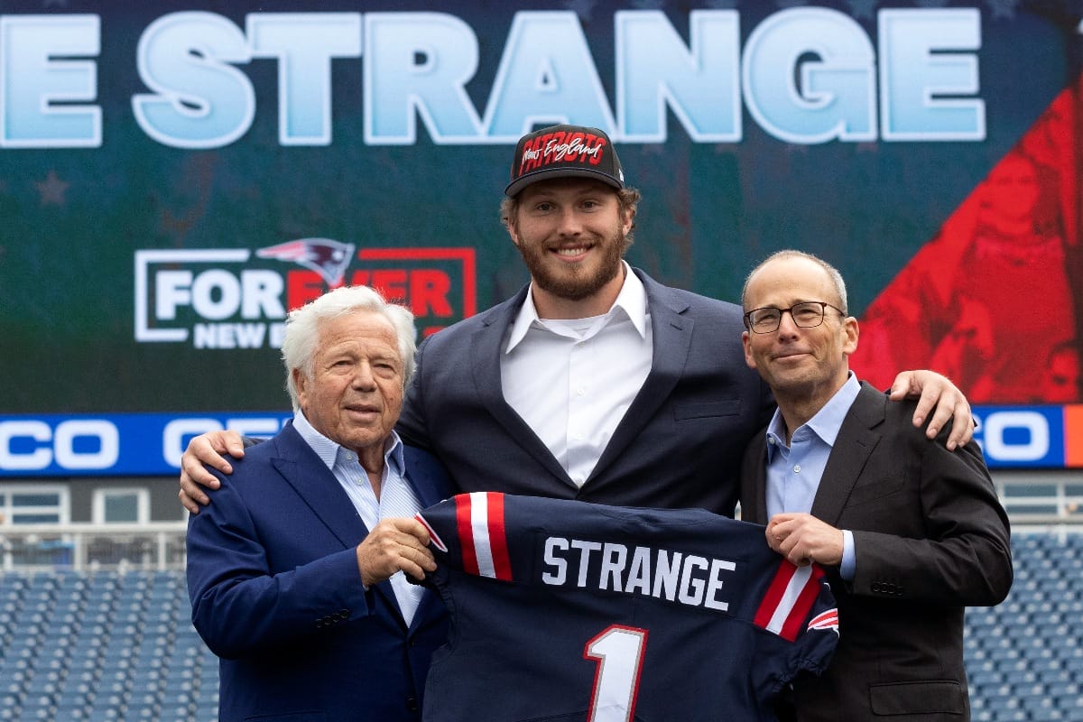 Cole Strange NFL Draft