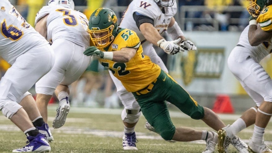 2020 FCS Jersey Countdown: 52 — The Best Player Who Wears No. 52 Is NDSU’s Jackson Hankey