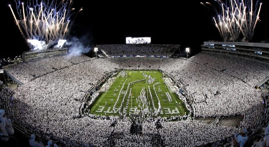 2022 Penn State Nittany Lions Football Season Tickets (Includes