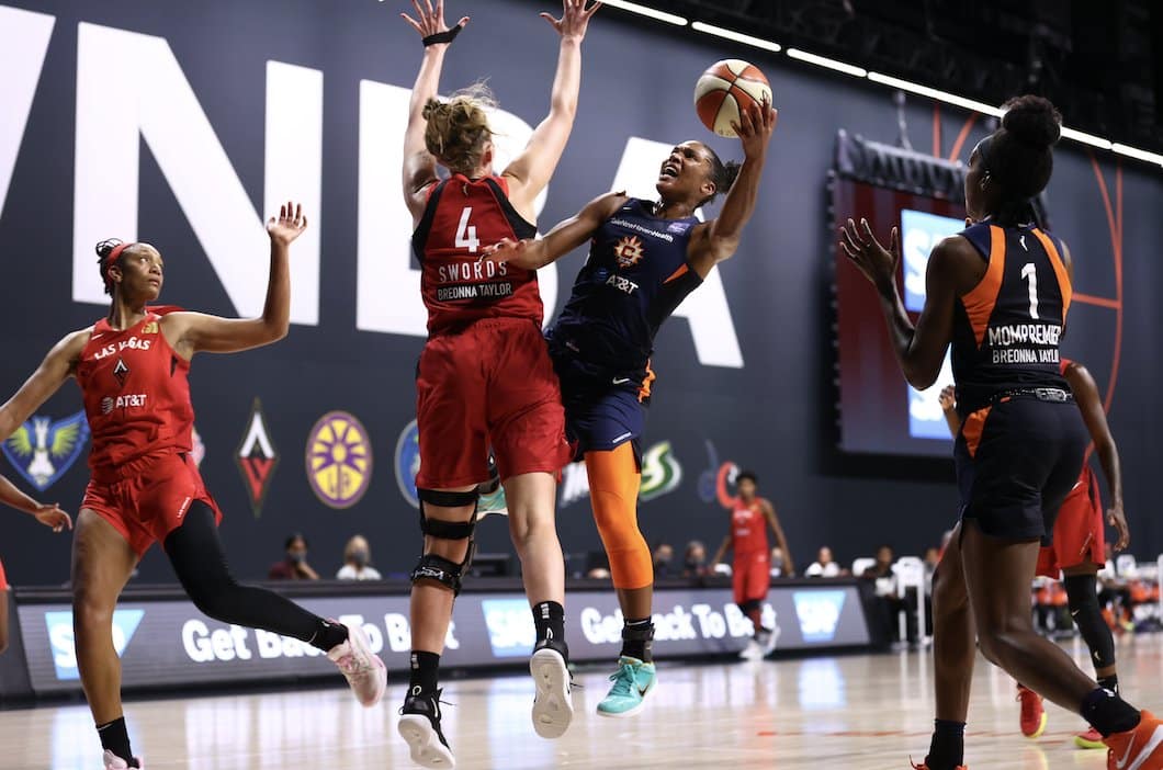 Connecticut Sun Tough Out Las Vegas Aces to Take 2-1 Lead