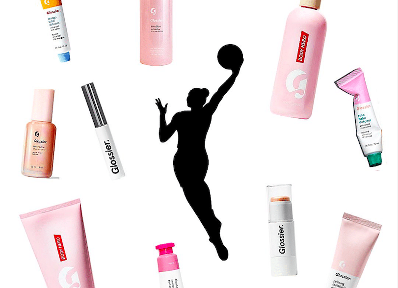 Glossier and WNBA Players Team Up In First Beauty Partnership