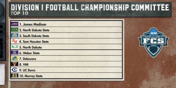 Resumes For The FCS Championship Committee’s Top 10 Teams