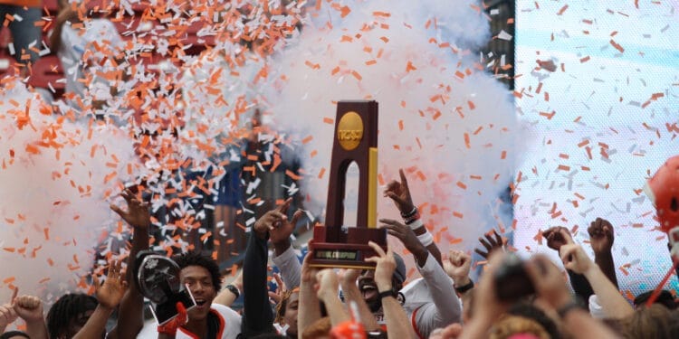SHSU national title celebration Frisco