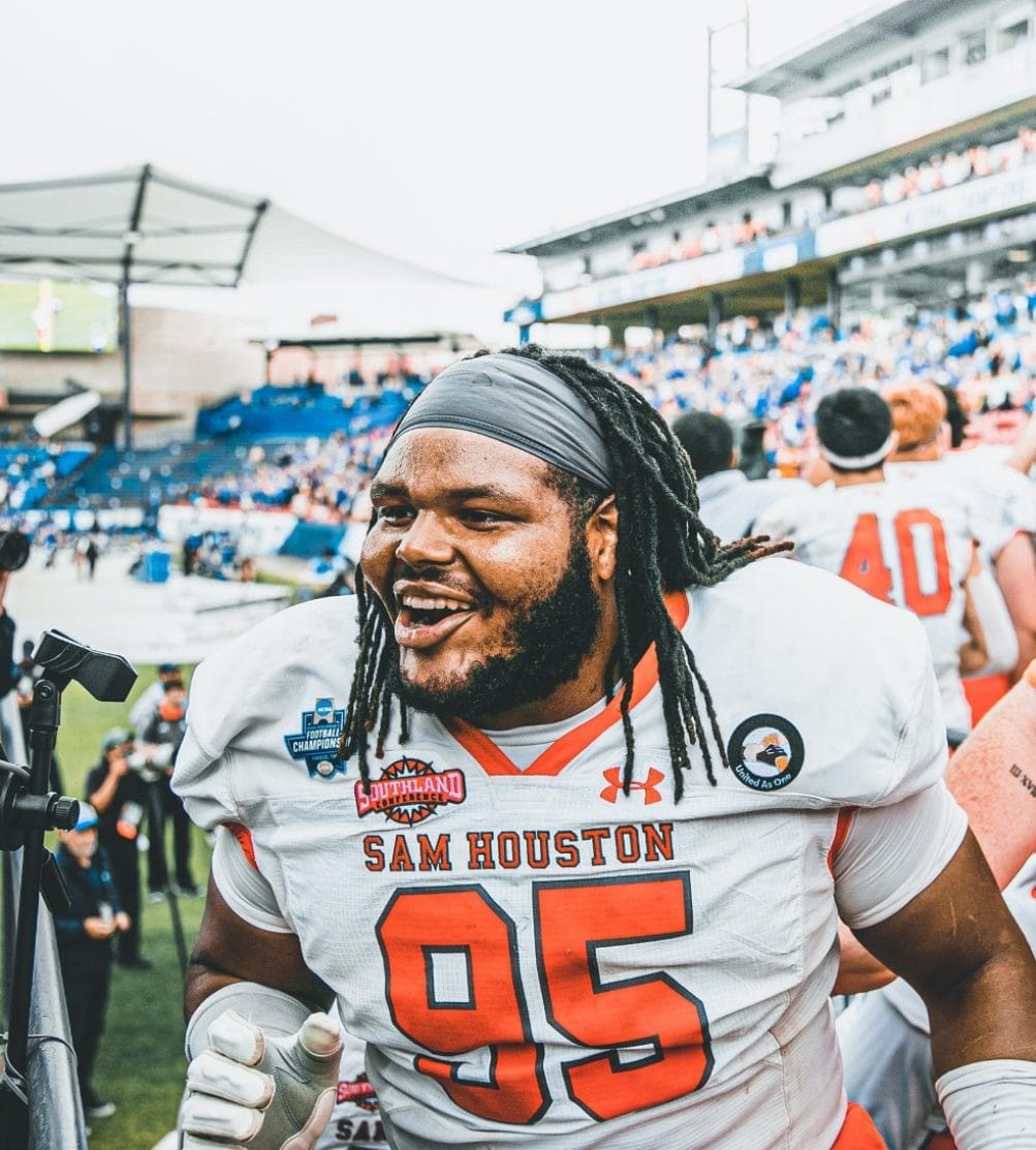 2021 FCS Jersey Countdown: 95 — The Best Player Who Wears No. 95 Is Sam  Houston's Joseph Wallace - HERO Sports