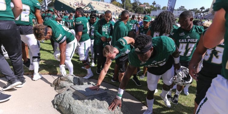 Cal Poly football memorial