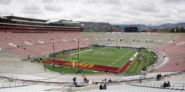 USC football stadium