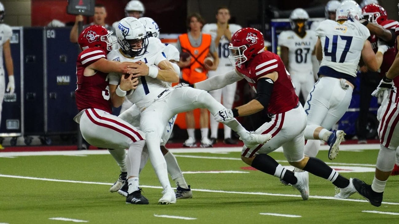South Dakota beats NAU
