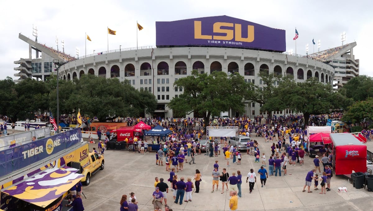 LSU tailgating