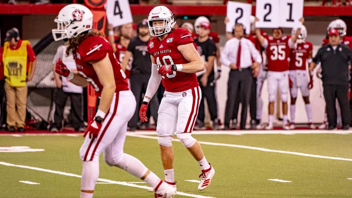 2022 FCS Jersey Countdown: 49 — The Best Player Who Wears No. 49 Is South  Dakota's Brock Mogensen - HERO Sports