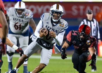 UTSA quarterback Frank Harris