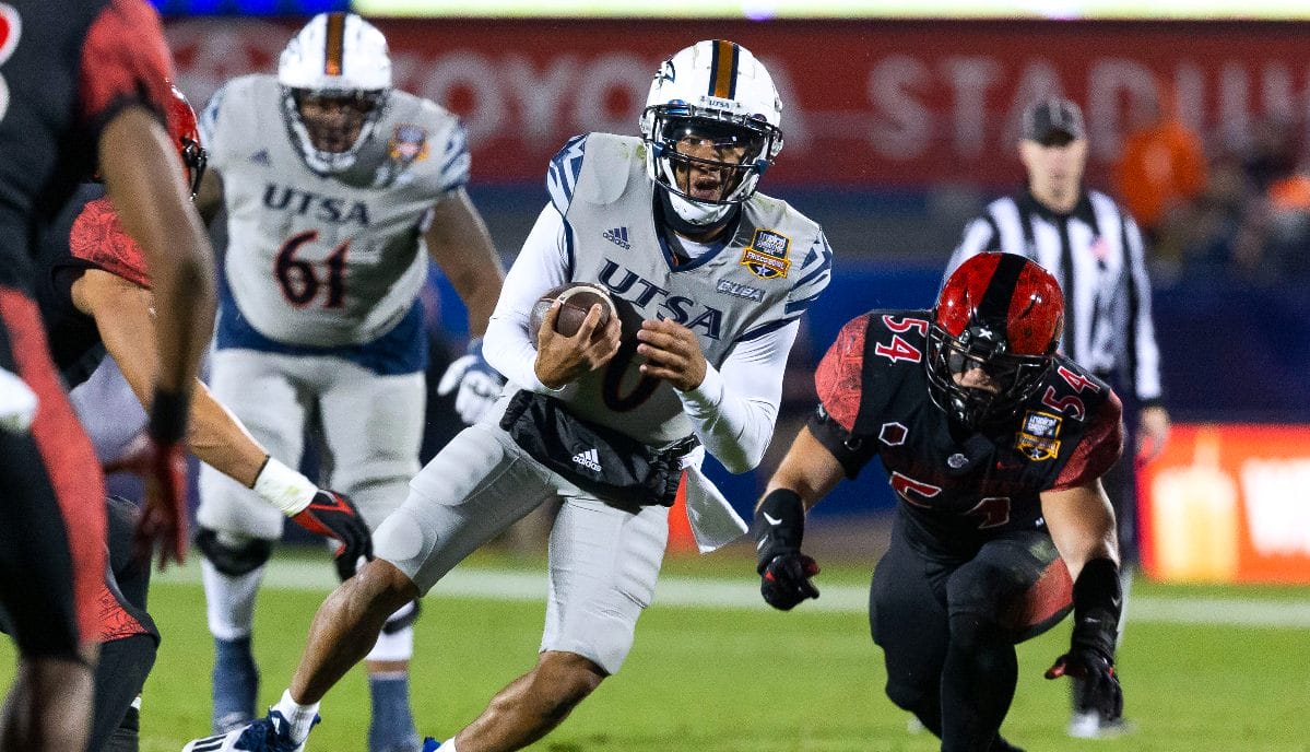 UTSA quarterback Frank Harris