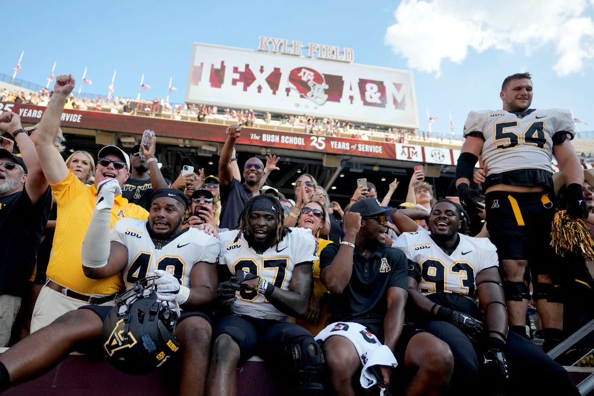 Appalachian State beats Texas A&M