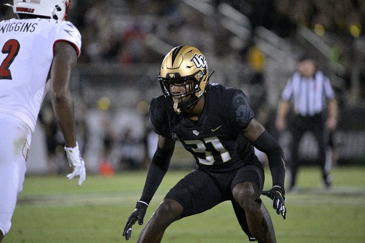 Central Florida cornerback Brandon Adams