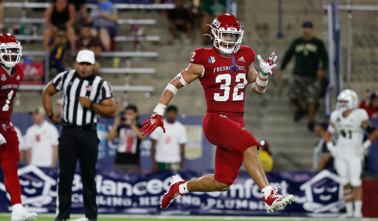 Fresno State defensive back Evan Williams