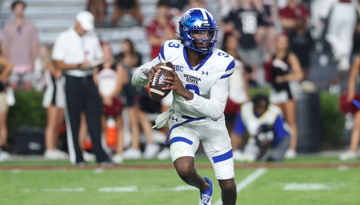 Georgia State quarterback Darren Grainger