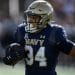 Navy fullback Anton Hall Jr