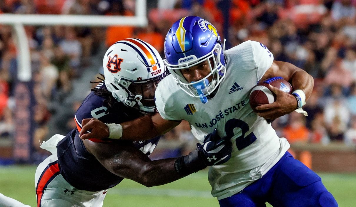 San Jose State running back Kairee Robinson