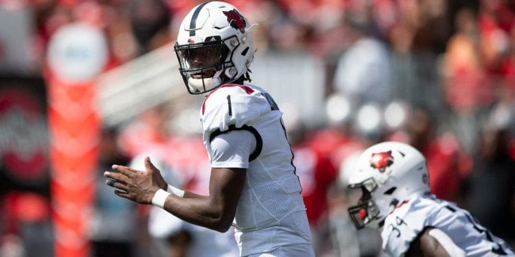 Arkansas State Red Wolves quarterback James Blackman
