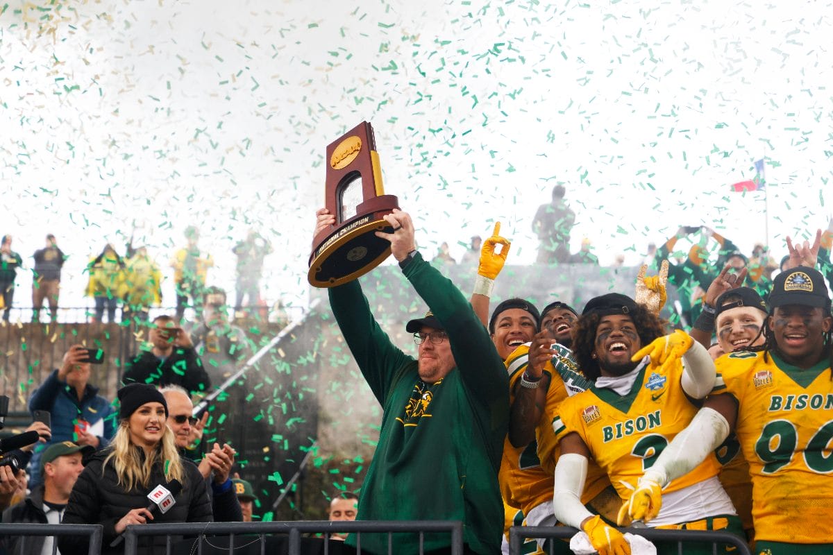 NDSU Frisco celebration