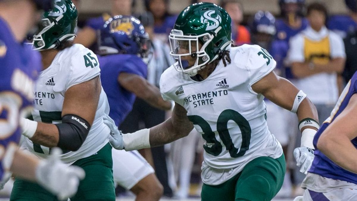 Sacramento State linebacker Armon Bailey
