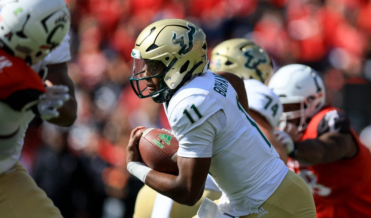 South Florida quarterback Gerry Bohanon