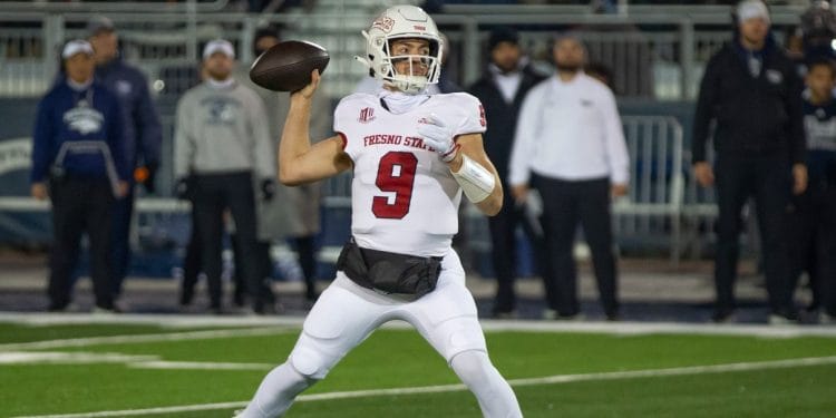 Fresno State quarterback Jake Haener