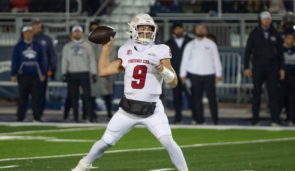 Fresno State quarterback Jake Haener