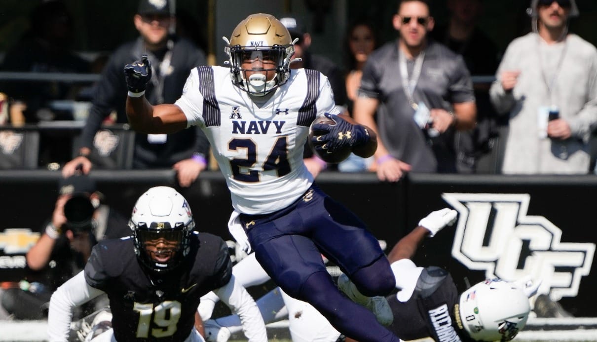 Navy's Maquel Haywood