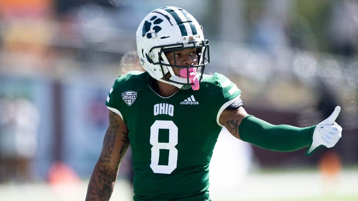 Ohio Bobcats cornerback Justin Birchette