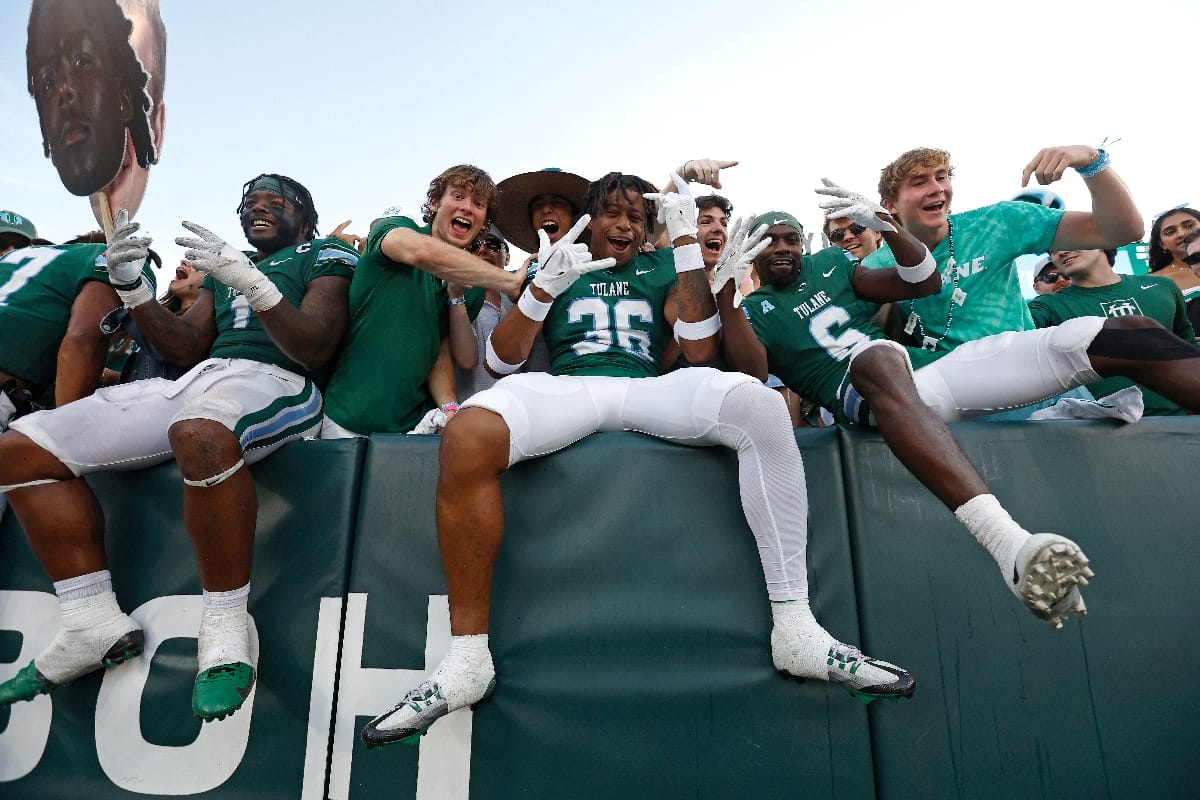 Tulane linebacker Mandel Eugene Jr