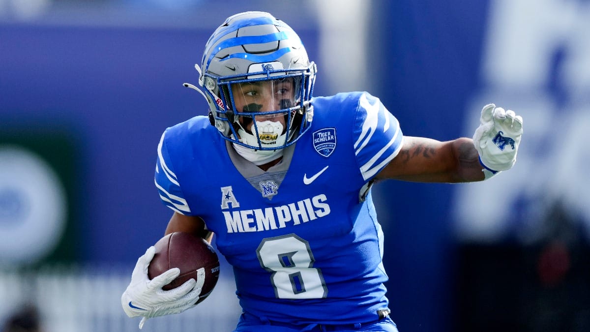 Memphis running back Jevyon Ducker