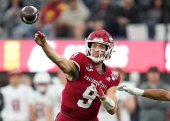 Fresno State quarterback Jake Haener