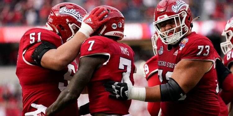 Fresno State running back Jordan Mims