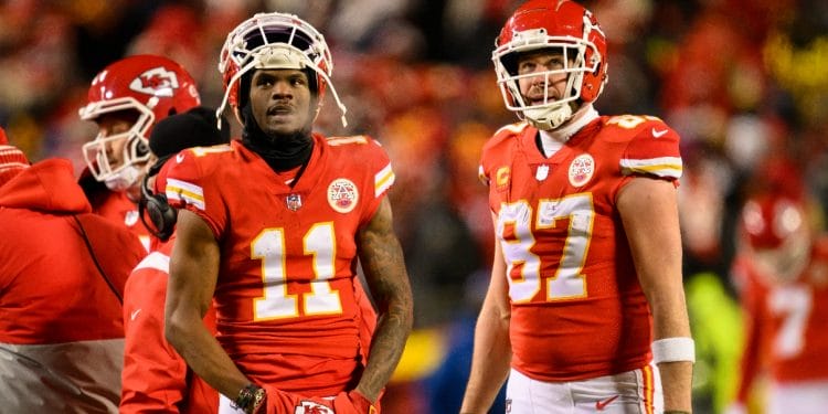 Marquez Valdes-Scantling and Travis Kelce