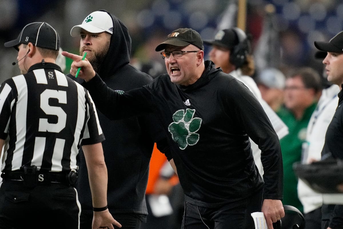 Ohio head coach Tim Albin