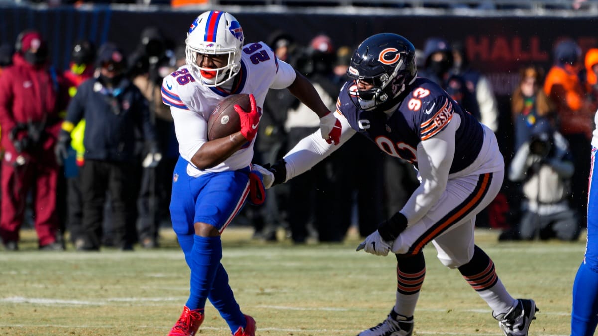 Buffalo Bills running back Devin Singletary