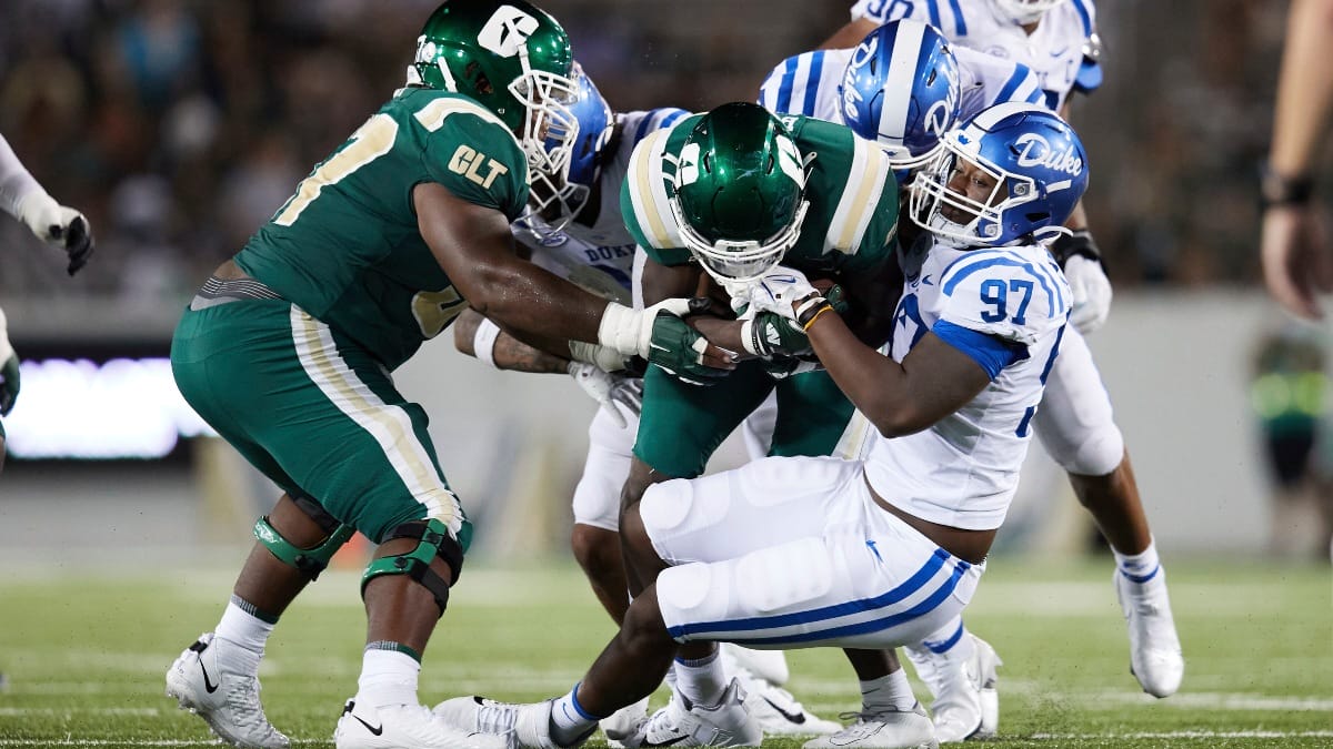 Charlotte running back Shadrick Byrd