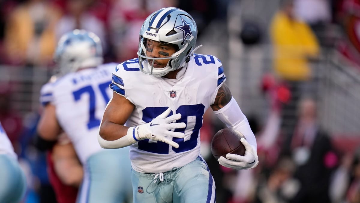 Dallas Cowboys running back Tony Pollard