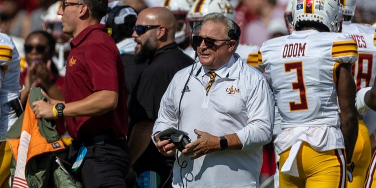 Louisiana-Monroe head coach Terry Bowden