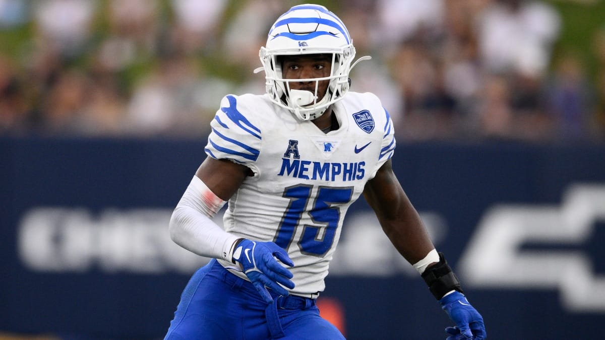 Memphis defensive back Quindell Johnson