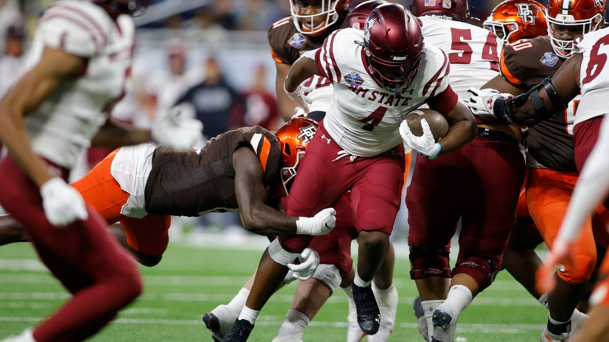 New Mexico State running back Star Thomas