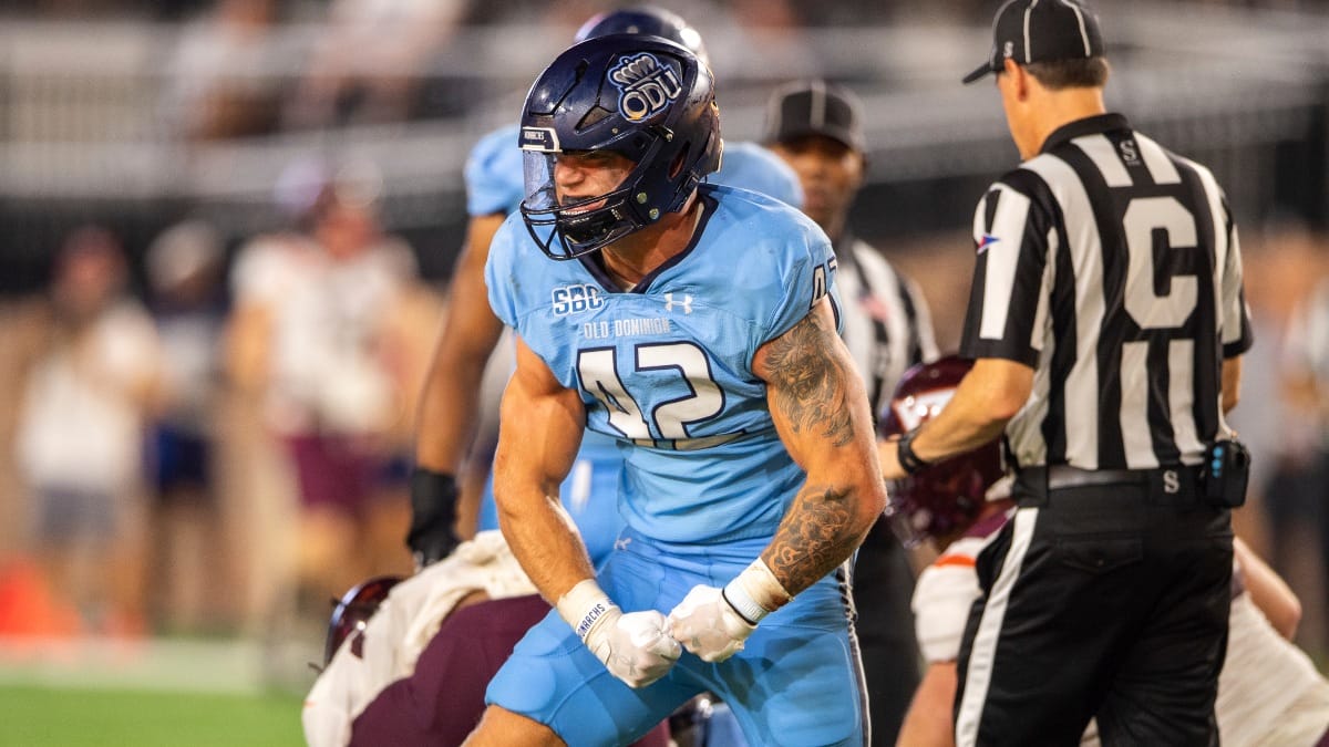 Old Dominion linebacker Jason Henderson