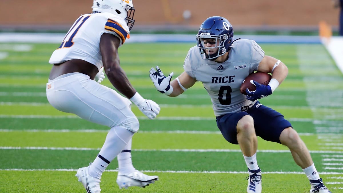 Rice running back Dean Connors