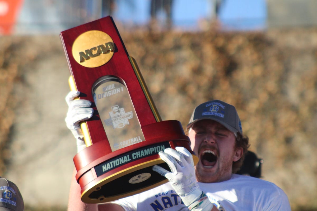 SDSU national title Frisco celebration