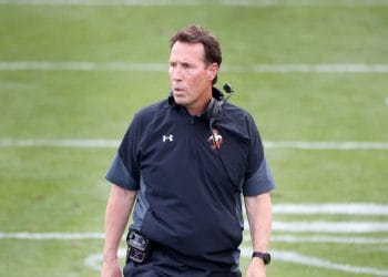 Sam Houston State head coach K.C. Keeler