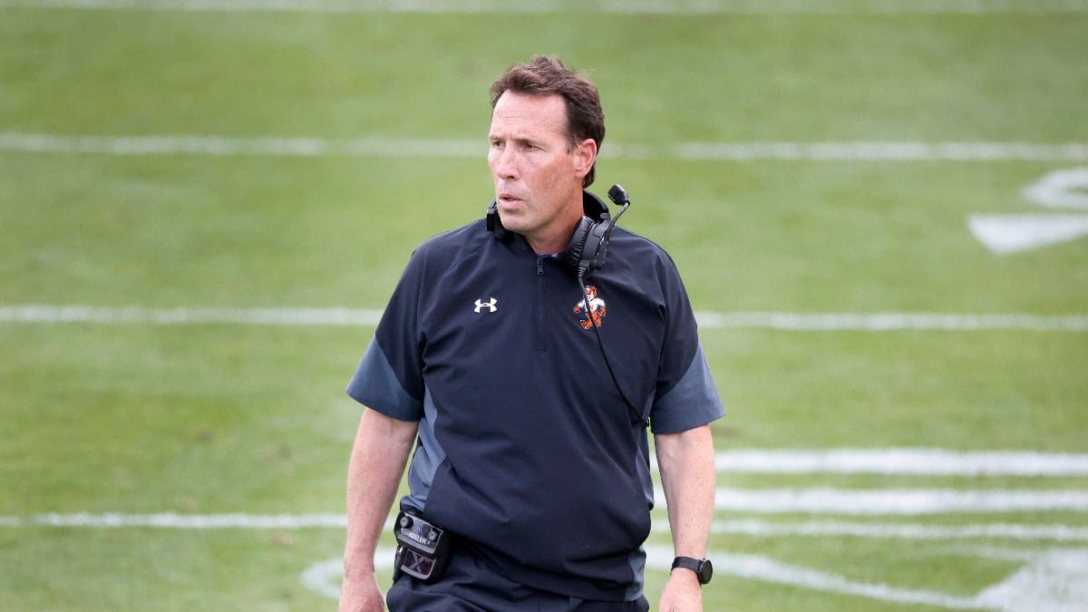 Sam Houston State head coach K.C. Keeler