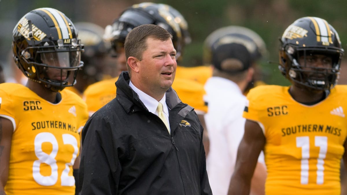 Southern Miss head coach Will Hall