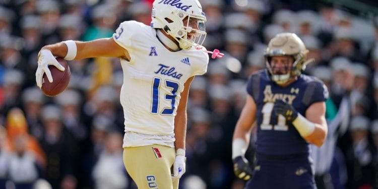 Tulsa wide receiver Malachai Jones