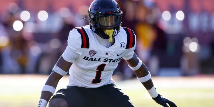 Ball State defensive back Nic Jones